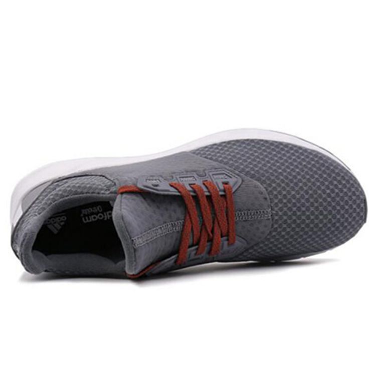 Adidas Falcon Elite 5 Lightweight Simple Fabric Slip-Resistant Durable Low-Top Running Shoes Men Sneakers Gray BB4399
