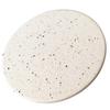 Diatomaceous Earth Coaster Natural Series Bumps 1 Piece Absorbent Ceramic Mino Ware Made Japan Round High Quality Stylish Scandinavian Style Plain