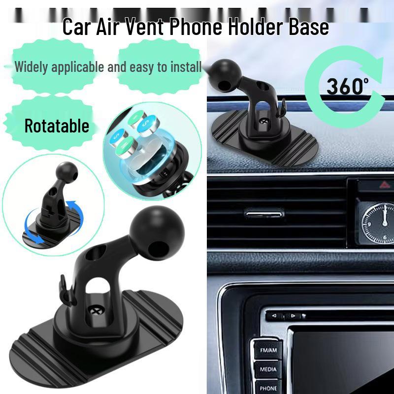 Universal Dashboard Phone Holder for Car - 17mm Navigation Support Accessory