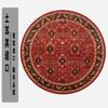 Persian Ethnic Style Round Living Room Carpet Water Absorption NonSlip Cold Blanket DirtResistant And Easy To Take Care Of Carpet Crystal Velvet