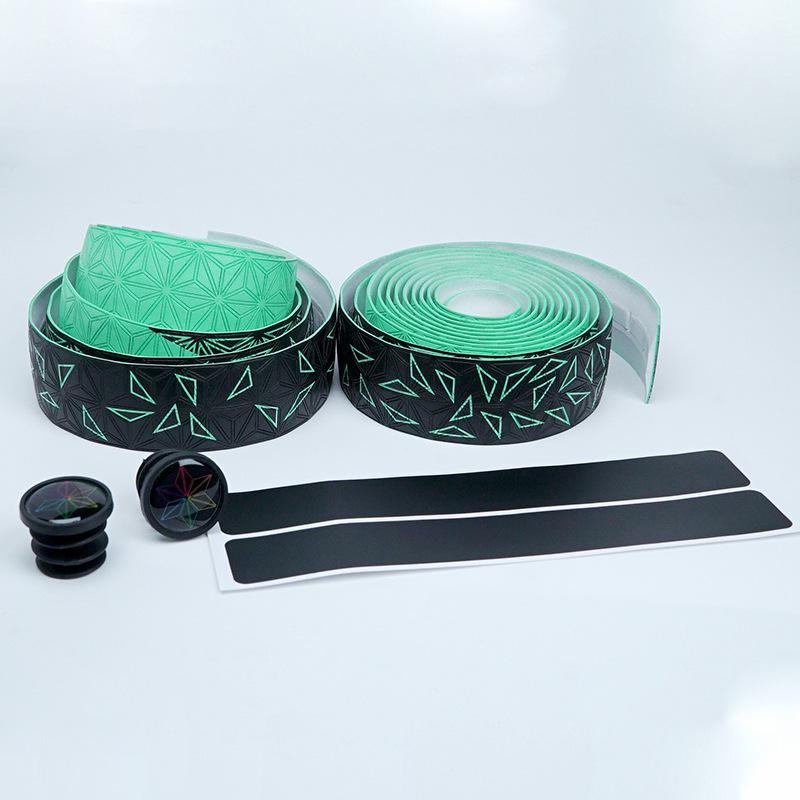 Ultra-Light Non-Slip Silicone Road Bike Handlebar Tape - Comfortable, Shock-Absorbing, Wear-Resistant, Breathable, and Sweat-Absorbing