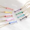 Cute Colorful Enamel Fish Pendant Necklaces For Women Girls Lovely Stainless Steel Gold Color Summer Waterproof Beach Jewelry
