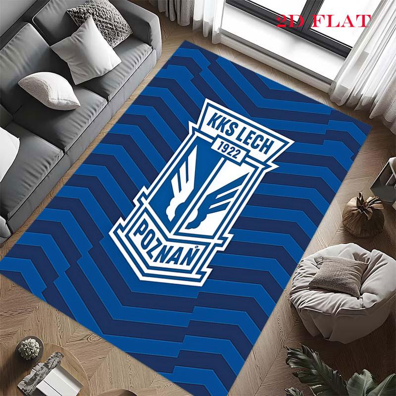 KKS Lech Poznań Carpet Rug for Living Room Bedroom Home Sofa Decoration,Kids play Nonslip Floor Mat