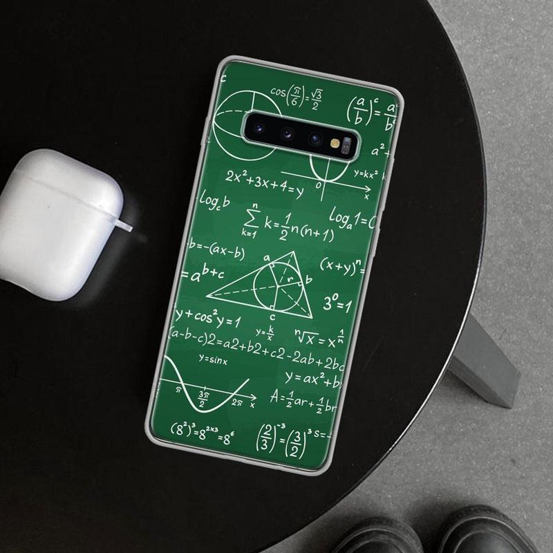 Physics Chemical Mathematics Phone Case Cover for Samsung Galaxy S26 S25 Edge S24 S23 Ultra S22 Plus S21 FE S20 + Art Customized