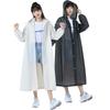 Non-disposable portable adult raincoat wholesale price eva poncho outdoor travel transparent one-piece children's raincoat