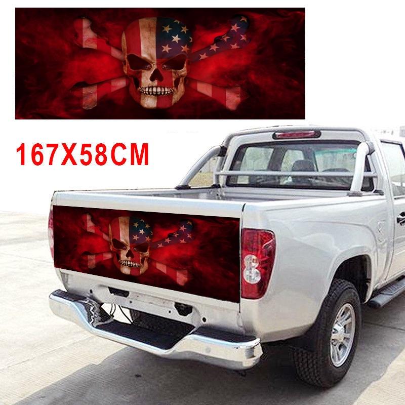

Horrible Fashion Skull Print Rear Graphic Decal Sticker Car Truck Suv Van Decor