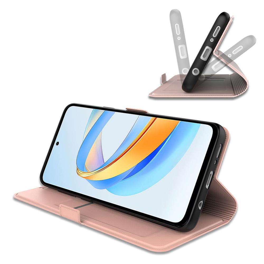 For Honor 400 Pro 5G (Global) Case Shockproof TPU Inner Shell Leather Phone Cover Card Slot