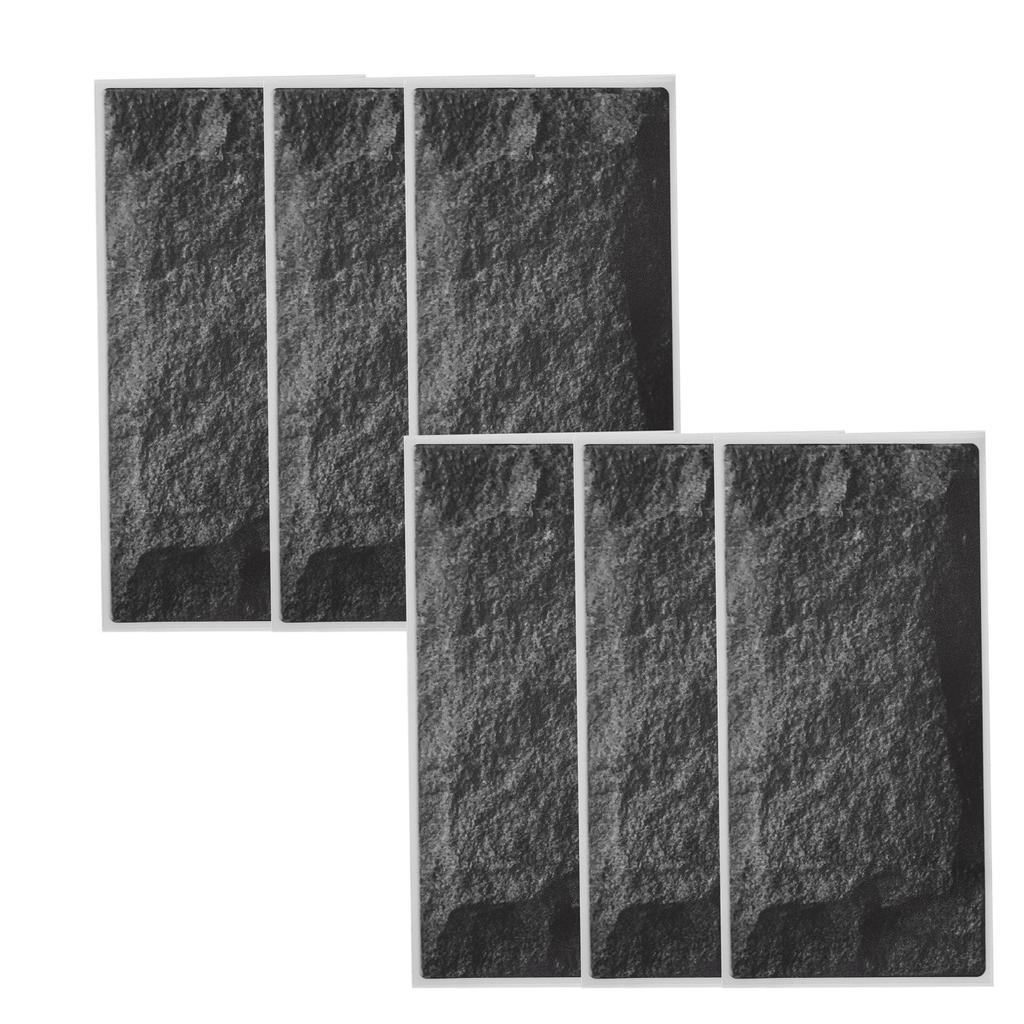 6Pcs Matte Wall Sticker Waterproof SelfAdhesive NonSlip Floor Sticker for Home Use