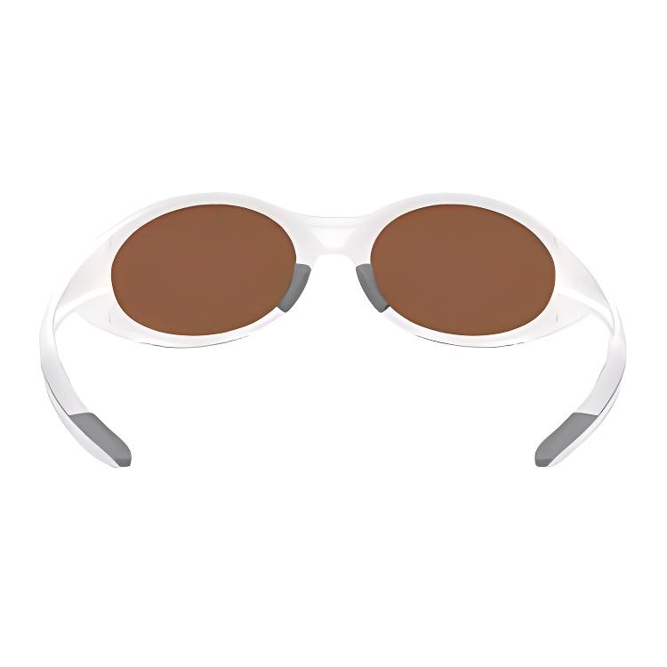 Oakley Irregular Shape Sunglasses With Letter Logo Decoration Unisex sunglasses White 0OO9438-24