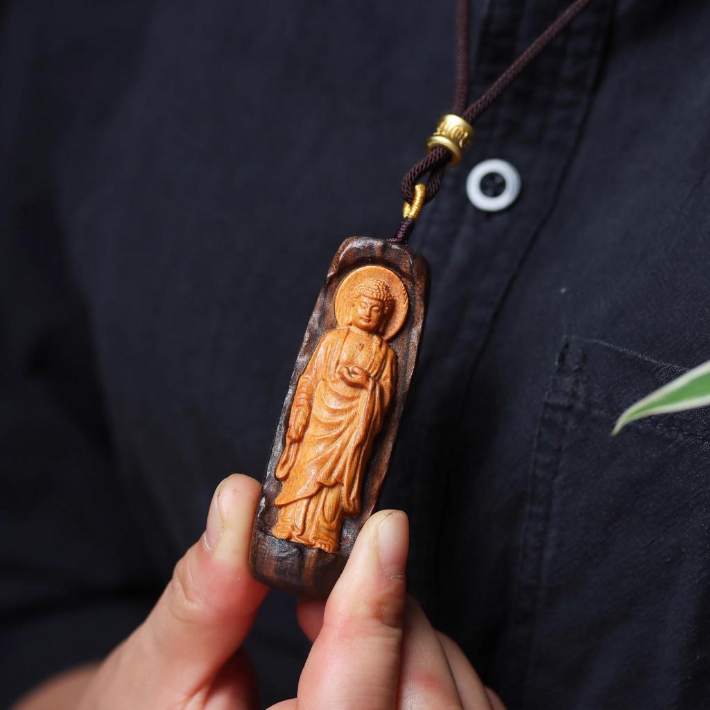 Chengui Zhao Gongming Martial God of Wealth Pendant Necklace – Five Ways God of Wealth Design for Men and Women