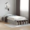 Bed Frame Concrete Grey 75x190 cm Particleboard