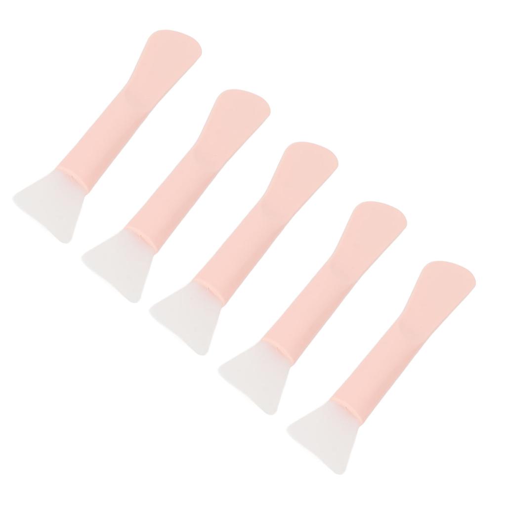 5pcs Mask Brush Double Head Silicone Facial Mask Applicator for Body Lotion DIY Make Up