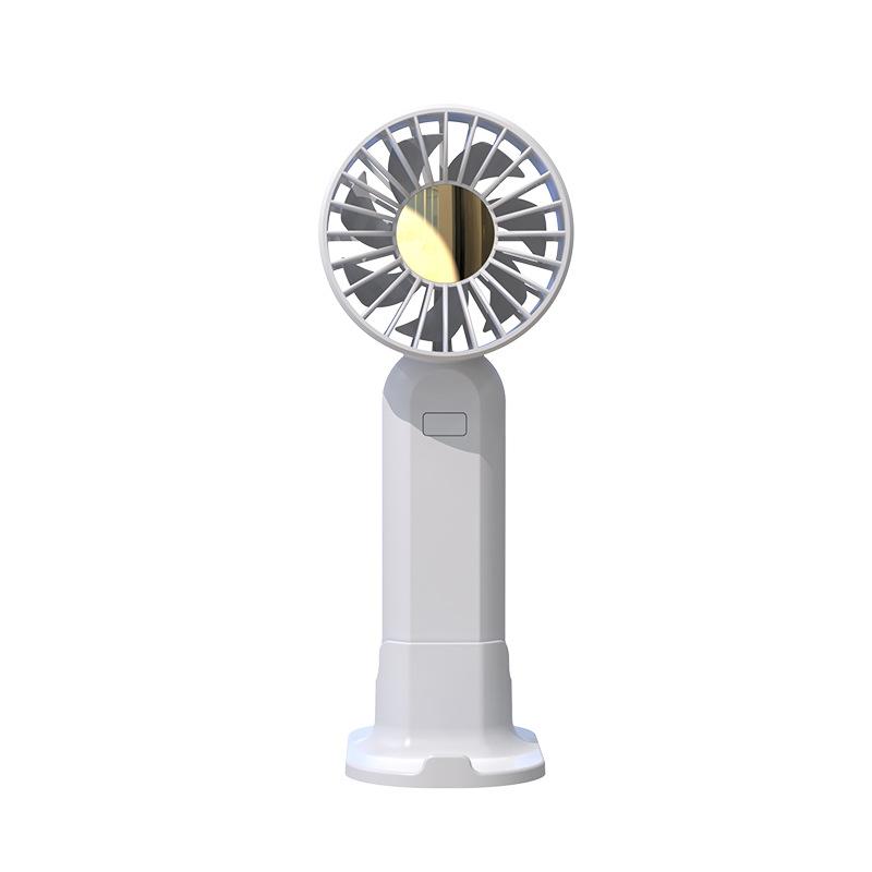 New USB Handheld Mini Fan, Semiconductor Ice Cooling Fan, 5-Speed High-Speed Turbo Violent Fan, Portable Outdoor Cooling Gadget