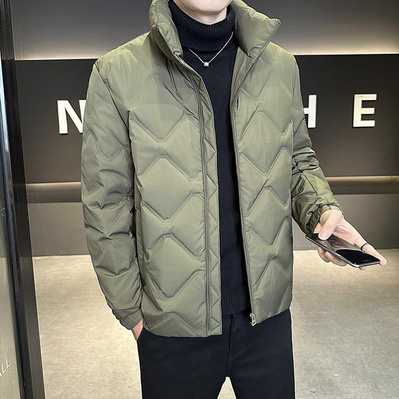 GX7782 Herrjacka med ståkrage och dun - Snygg och varm vinterjacka