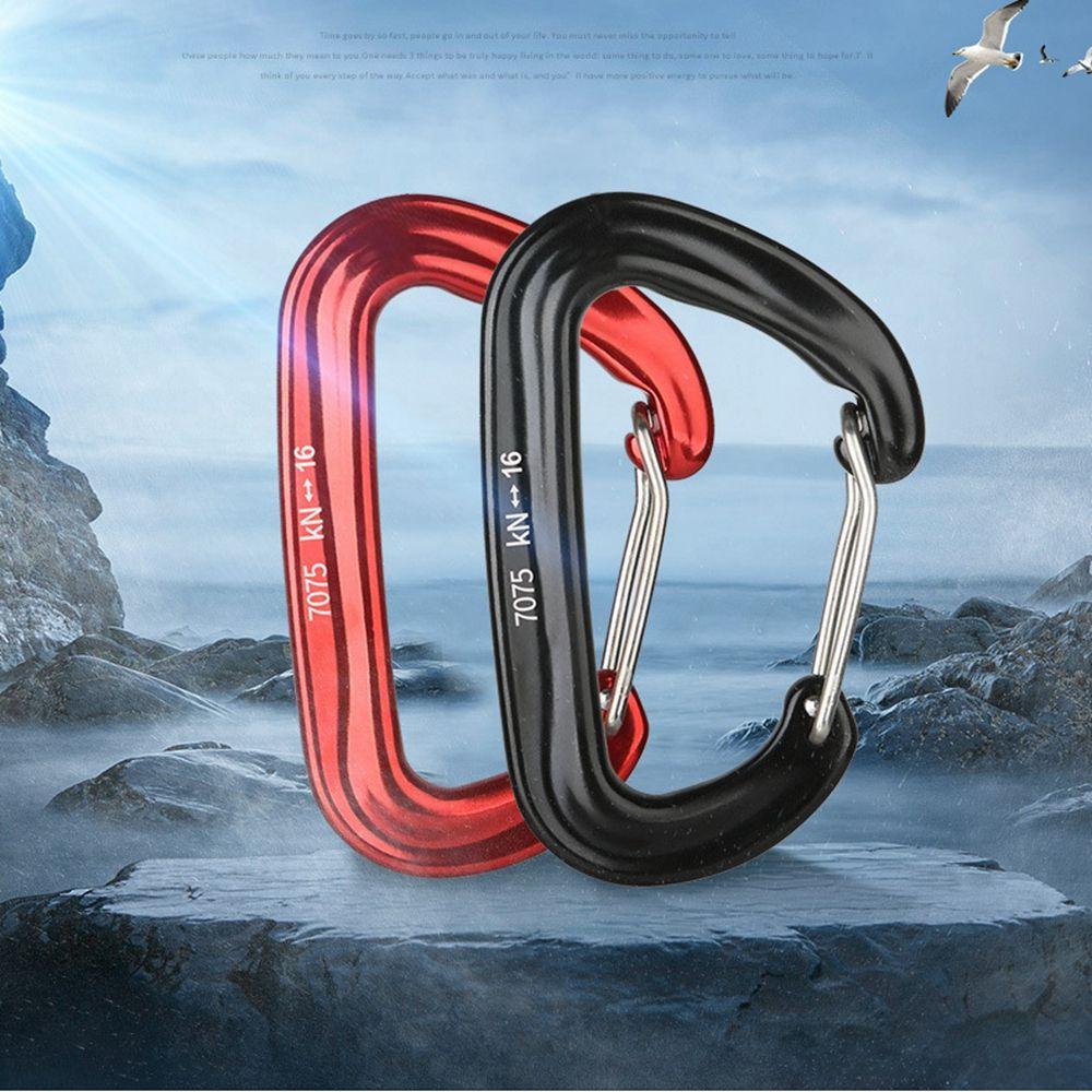Outdoor Accessory Safety Lock Hook Climbing Equipment Mountaineering Buckle Climbing Carabiner