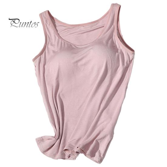 

Модный жилет без косточек с круглым вырезом, летний однотонный топ на бретельках с подкладкой для бюстгальтера, повседневная одежда XL розовый