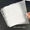 10pcs Matte Sleeves, 58x89mm, 65x90mm Postcards Bags, Super Slim Films Holder Back To School, Back To School, School Supplies