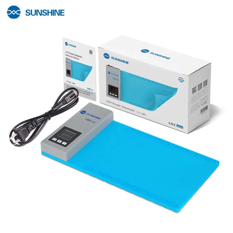 SUNSHINE LS3 mini LCD Screen Remover Heating Stage Separator Pad For Phone IPad Repair Separation Pad LCD Dismantling Treasu US110V