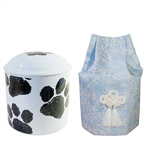 

Ange Pawprint Big Bone Bag Set, Blue, 4 inches, Pet Urn, Pet Buddhist Altar Accessories, Sympathy Tablet, Memorial Tablet, Sympathy, Dog/Cat Memorial,