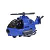 Open Cockpit Simulation Aircraft Toy Rotatable Propeller Inertial Fighter Toy  Christmas Gift