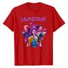LUXEON Kpop Demon Hunters T Shirt Short SleeveT-shirt Cute Harajuku T Shirt