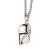 Official Star Wars The Mandalorian Helmet Pendant Necklace - Collector's Edition