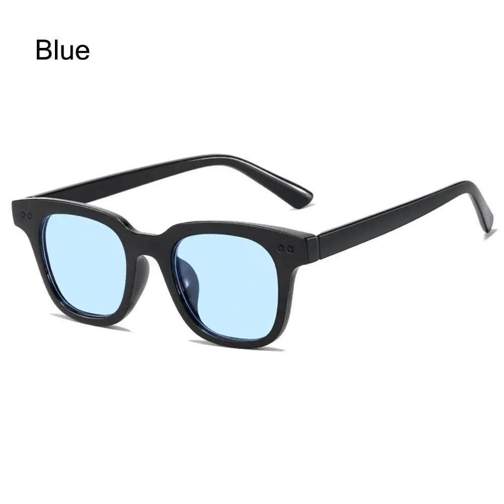 Vintage Square Frame Sunglasses Luxury Retro Ocean Lens Sun Glasses Colorful UV Protection Shades Summer Eyewear