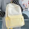 2025 new schoolbag women ins niche large-capacity backpack campus junior high school students high value simple backpack