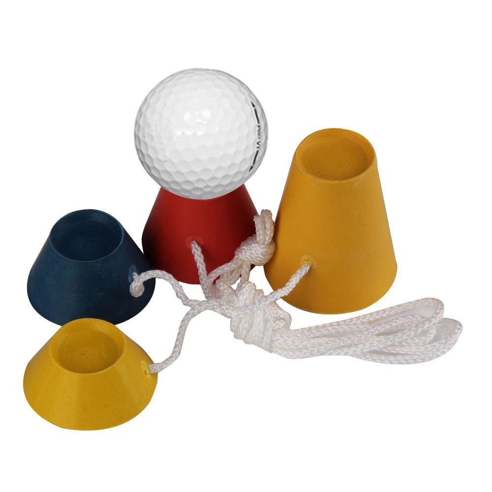 Not Fly Golf Rubber Tees Winter Tee Set Easier To Tee Up Golf Training Kits for 1 Set Frosty Days