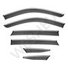 For MG HS AS23 2018-2024 AS33-15FDE 2025 2026 Window Visor Car Window Wind  Rain Deflector Protective Trim External Accessories