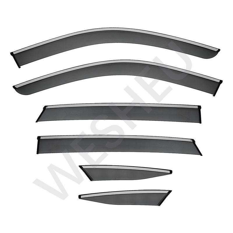 For MG HS AS23 2018-2024 AS33-15FDE 2025 2026 Window Visor Car Window Wind  Rain Deflector Protective Trim External Accessories