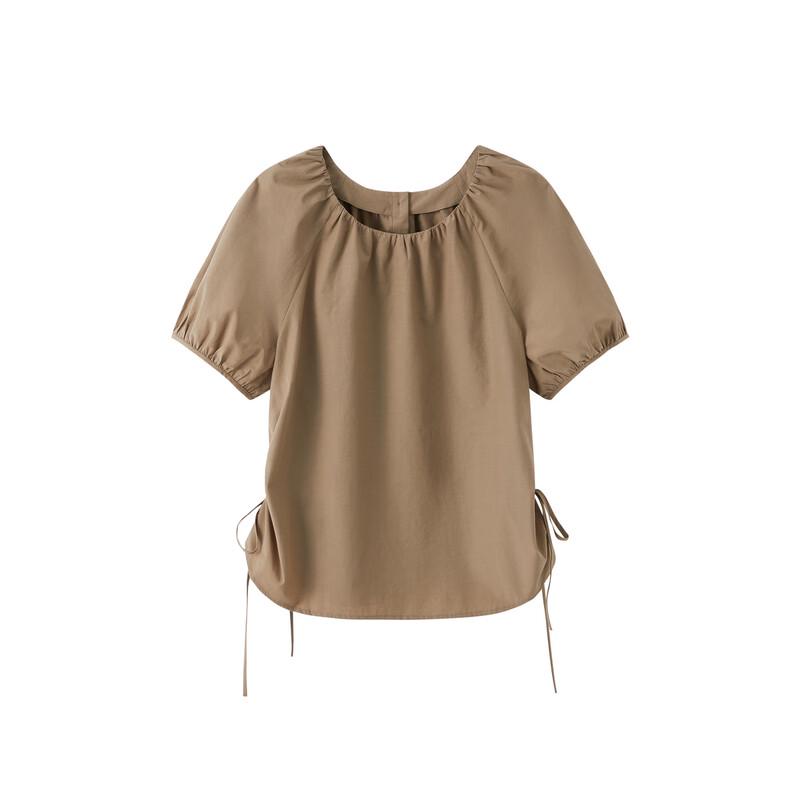 

Elva Island Women s Casual Short-Sleeve Shirt S