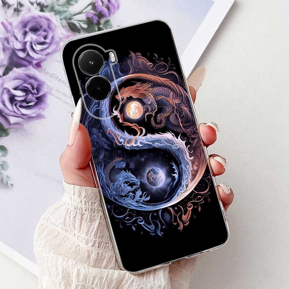 For Xiaomi Poco M7 4G Case Popular Fashion Painted Cover Soft Silicone Phone Case For Xiaomi Poco M7 Plus PocoM7 4G Fundas Coque