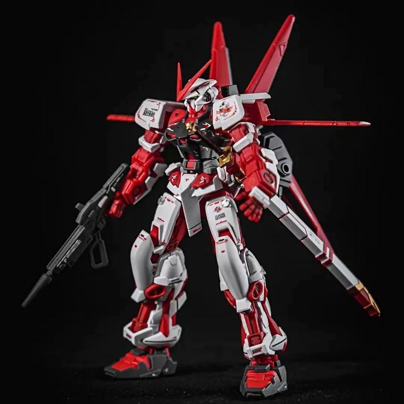 HG 1/144 Astray Red Frame Kit di Montaggio Modello Meccanico Action Figures Decorazione da Scrivania Bambola Giocattoli Puzzle per Ragazzi Regali Collezionabili