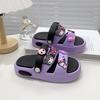 Girls' Cartoon Summer Sandals: Non-Slip, Soft Sole, Indoor/Outdoor, Cute Beach Slippers