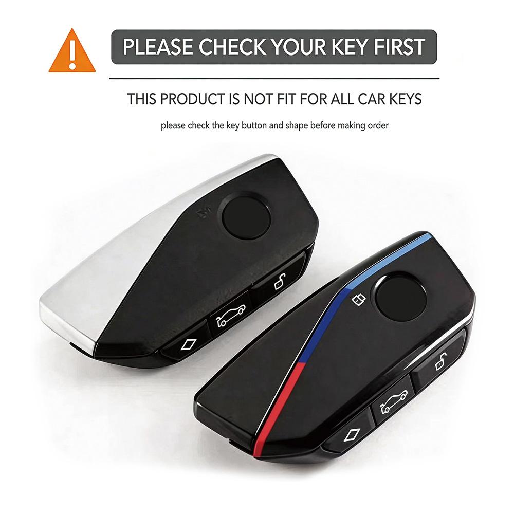 Silicone Car Key Case Cover Protect Shell Fob For BMW I7 X7 G07 LCI IX I20 X1 U11 7 Series G70 G09 XM U06 G81 M3 Key Keychain