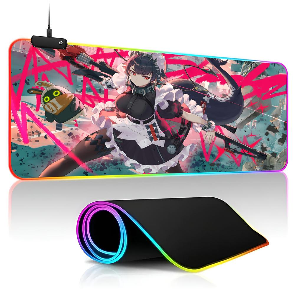

Ellen Joe Mouse Pad game RPG 40x90cm Mouse Mat Gaming Mousepads LED Keyboard Mats Luminous Desk Pads Mouse Pad For PC RGB600x300x3mm