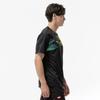 Table Tennis Wear Game Black X Size M [Mizuno] Shirt, Sweat-wicking, Quick-drying, 82JAD111, Unisex, Yellow,