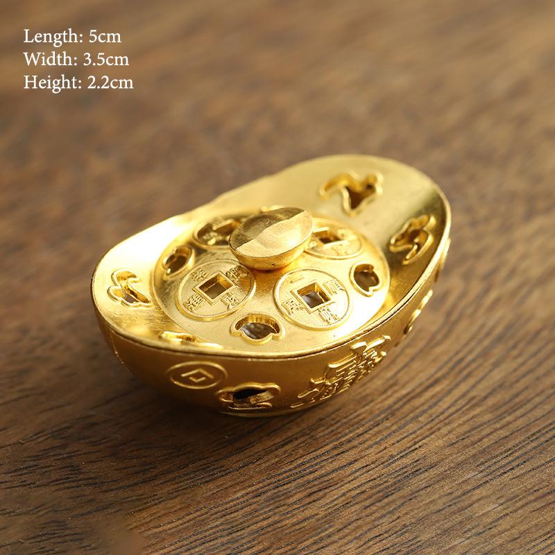 Vintage Alloy Incense Burner Stick Holder Three Legged Hollow Out Mini Sandalwood Censer Incense Burner Home Decoration