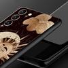 Moon Sun Phone Case For Samsung Galaxy S26 Ultra S25 Plus S24 FE S23 S22 5G S21 S20 Cover Black Soft