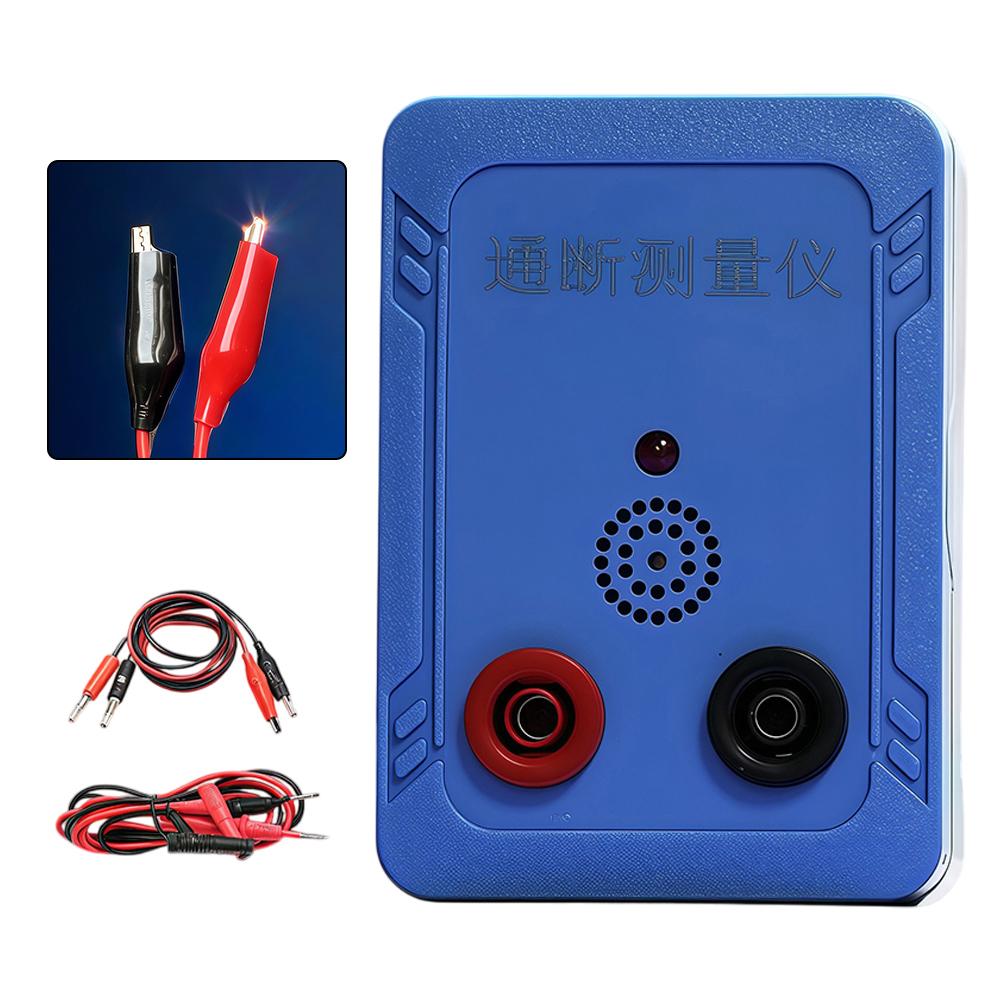 9V Buzzer Tester Continuity Tester Test Measurement Inspection Detectors Continuity Tester With Multimeter Pen Wire/clip Wire