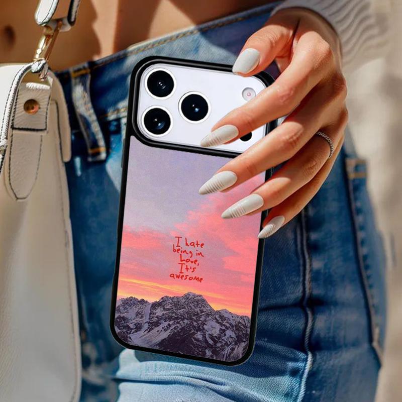 

I Hate Being Bipolar Its Awesome Phone Case For iPhone 17 Air 14 15 13 12 Max Cover For Apple 14 15 16 16e 11 Pro Max Plus iPhone 16pro max