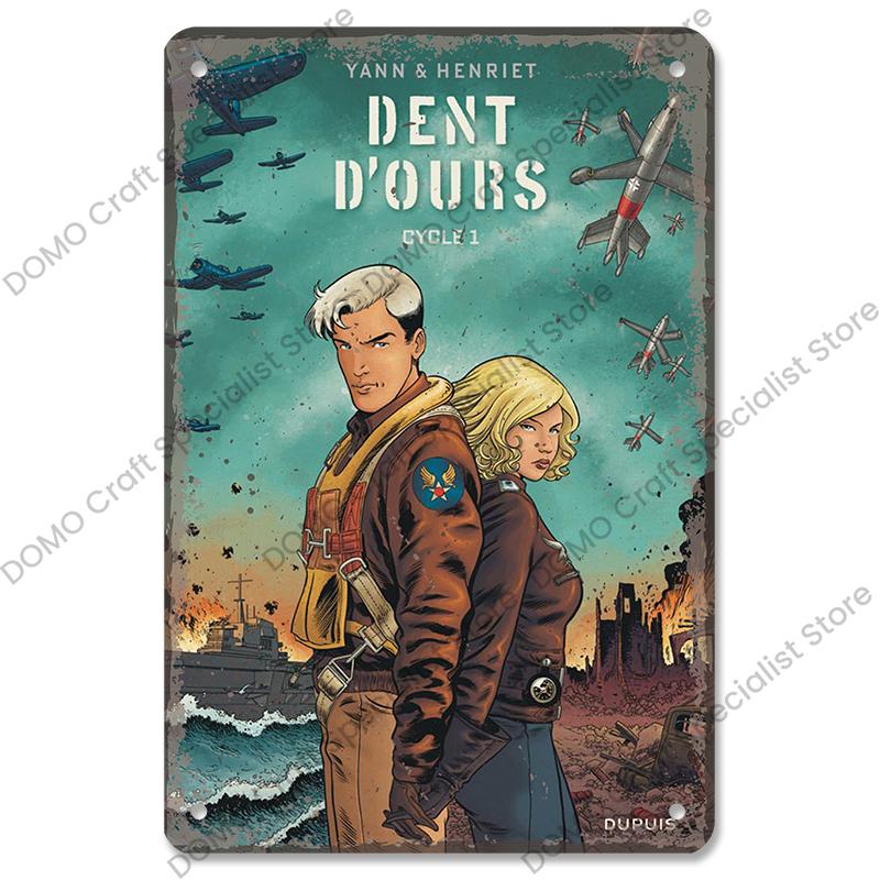 Vintage Airplane Plaques Metal Plate Top Gun Air Force Jet Aces Fighter Retro Metal Tin Signs Club Man Cave Home Wall Decor