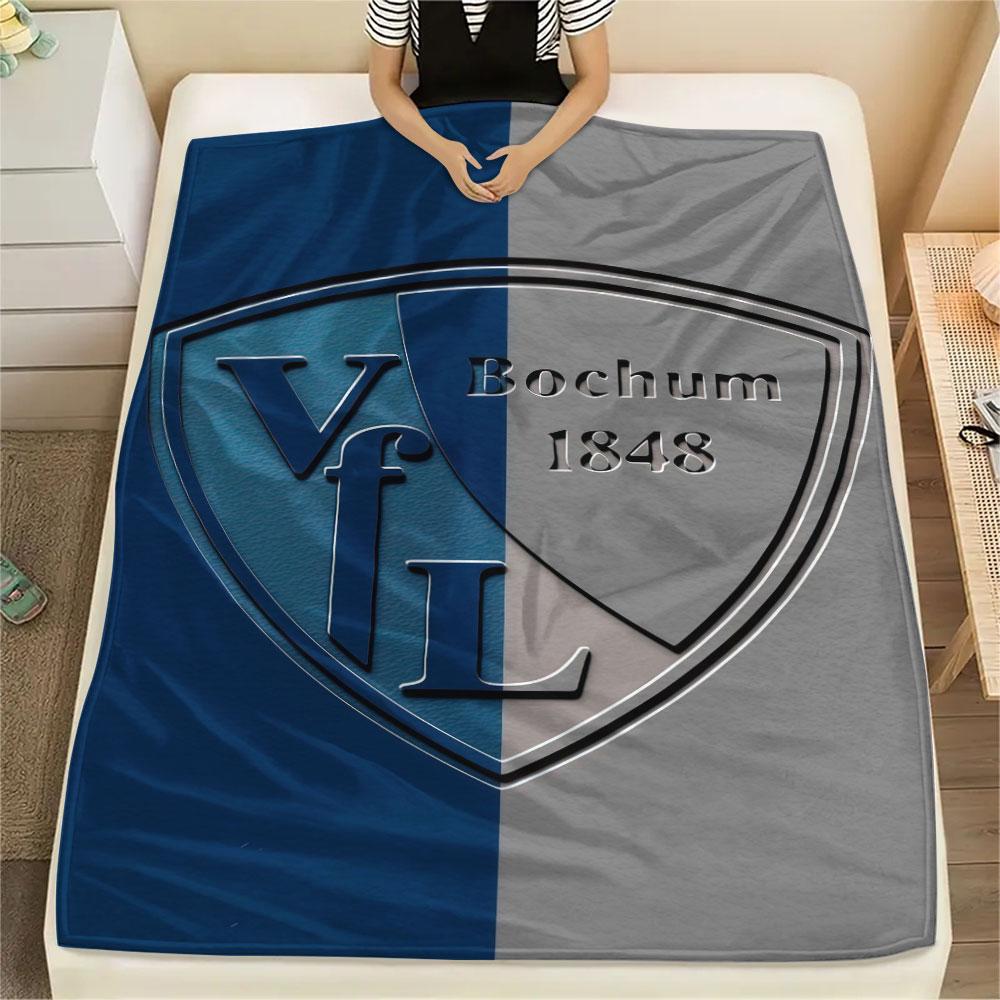 Coperta VfL Bochum, Alta qualità, Confortevole per Tutte le Stagioni, Decorazione per la Casa, Calore e Comfort
