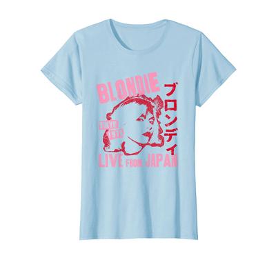 Blondie Live from Japan Flyer Vintage Band T-shirt