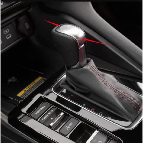 For Acura Integra 2023-25 Gloss Red Middle Console Gear Shift Knob Cover Trim 1X
