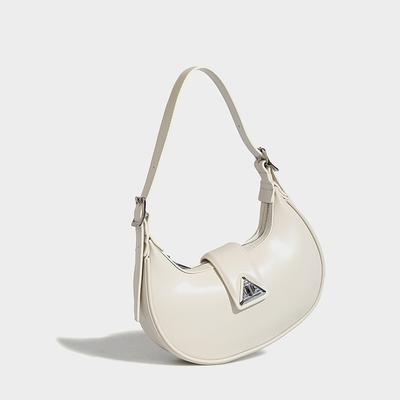 Handheld Armpit Bag, New Women's Bag, High-end Crossbody Bag, Fashionable and Versatile, Niche Single Shoulder Crescent Bag