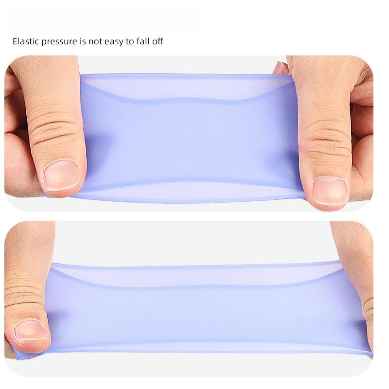 Silicone Shoe Cover Men's and Women's Football High Grip Foot Guard Training Belt Soft Anti-slip and Anti-drop Sports Shoelace Fixing Cover