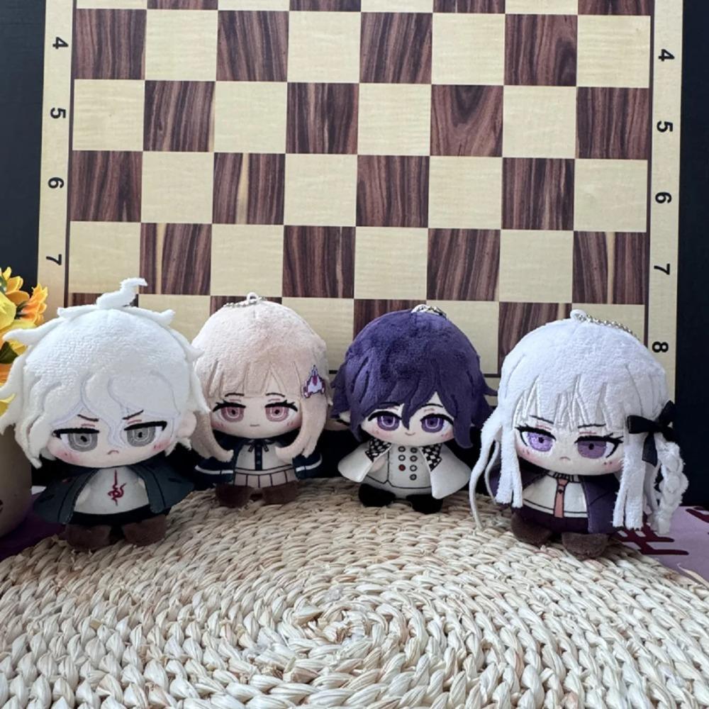 Game V3 Kokichi Oma Kirigiri Kyoko Nanami ChiaKi Nagito Komaeda Mascot Costume OumaPlush 10cm Doll for Cosplay Events Gift