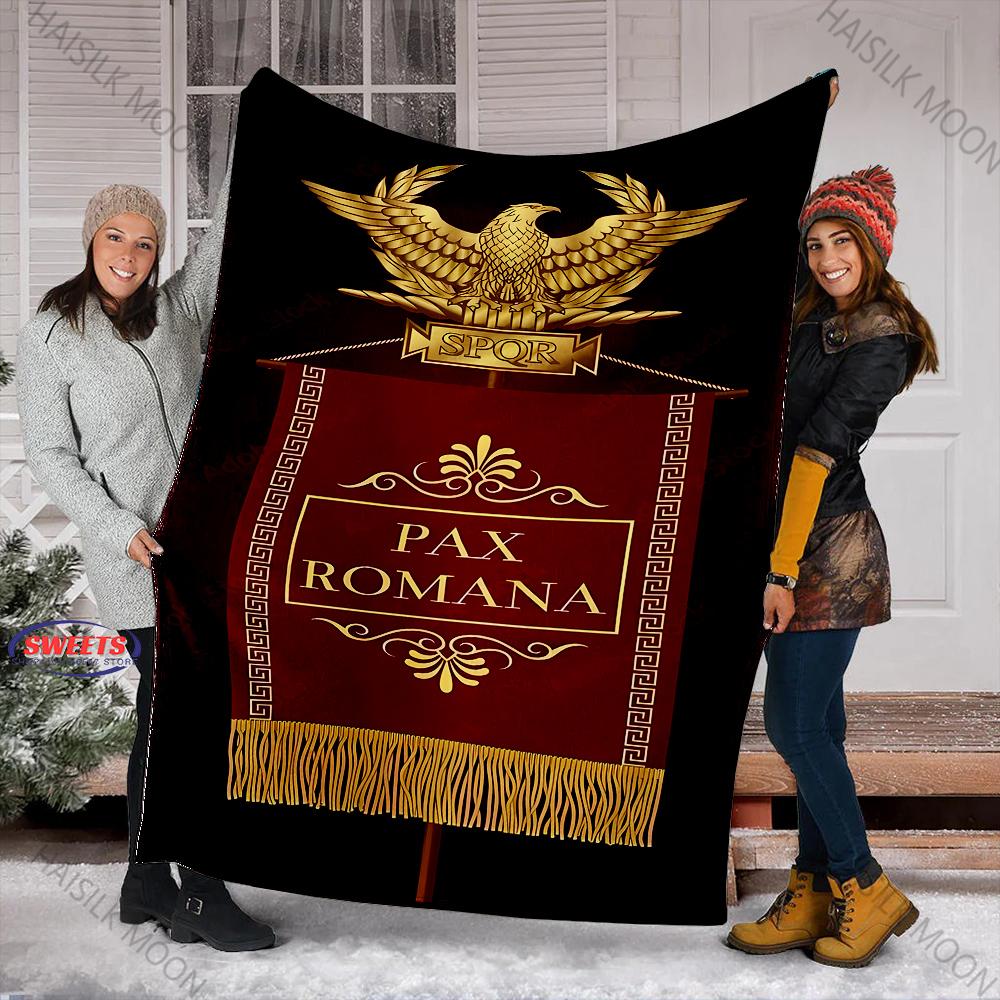 15 Styles Distant Mysterious Roman Empire Print Fluffy Throw Camping Blanket for Children Sofa Throw Thin Blanket Fashion Gifts